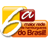 6ª maior rede de hambúrgueres do Brasil